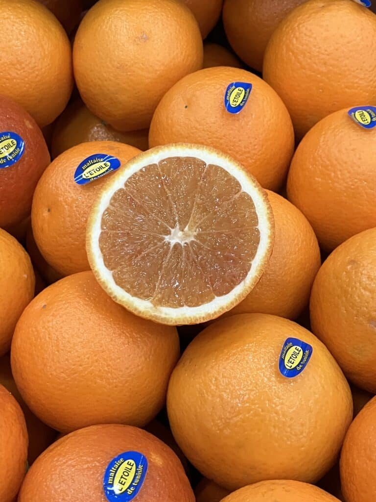 L'orange maltaise de Tunisie : une merveille gorgée de soleil pour déguster de délicieux jus !